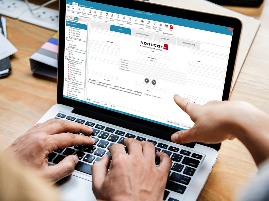 Editor Layout Rogator Sonderprogrammierung