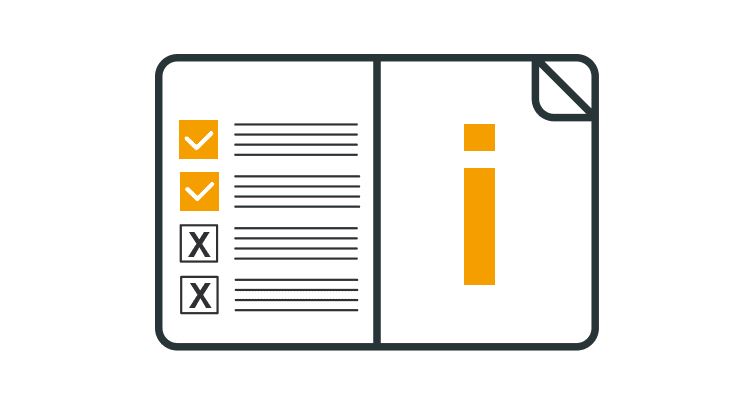 Teaser Anleitung Orange Icon