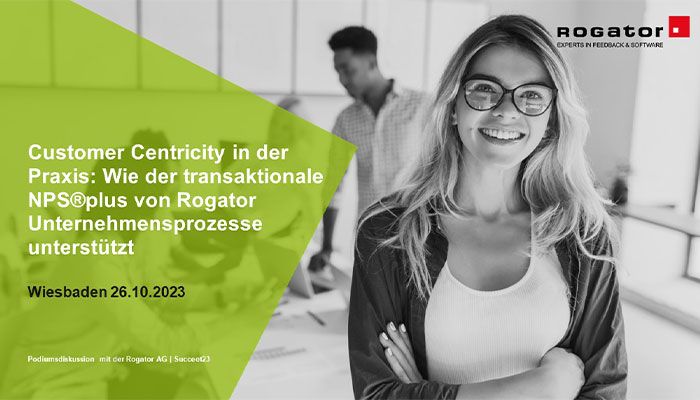 Succeet 23 Vortrag: Customer Centricity in der Praxis