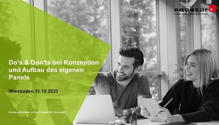 Succeet 23 Vortrag: Do's & Don'ts bei Konzeption und Aufbau eines eigenen Panels
