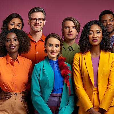 Gleichstellung als gelebter Unternehmensalltag: Menschen unterschiedlicher Hautfarben schauen in die Kamera.