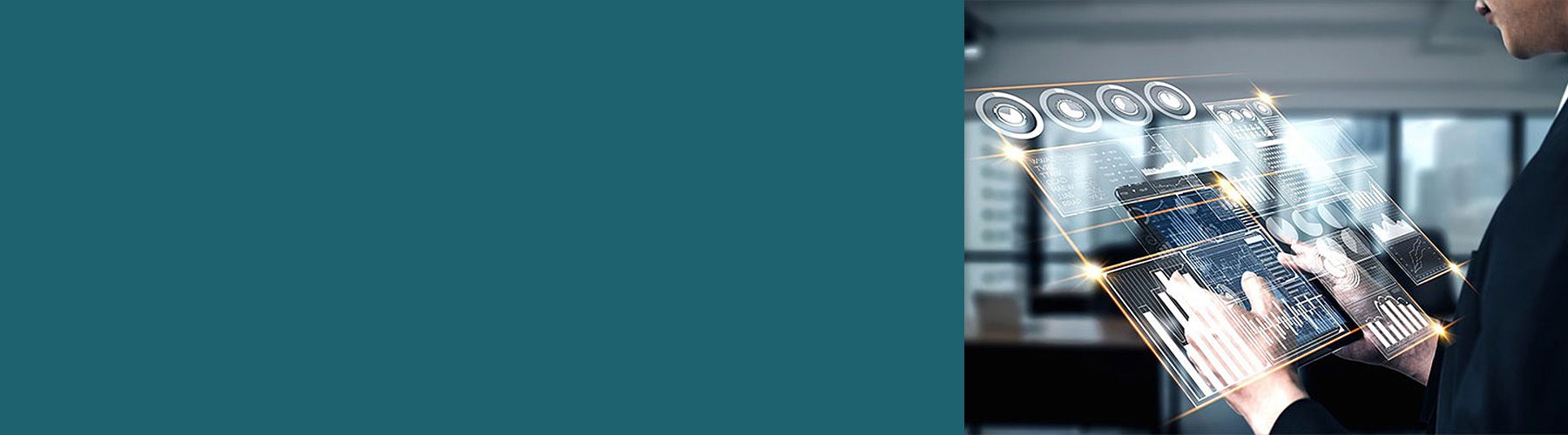 Eine Führungskraft bei der Imageanalyse.