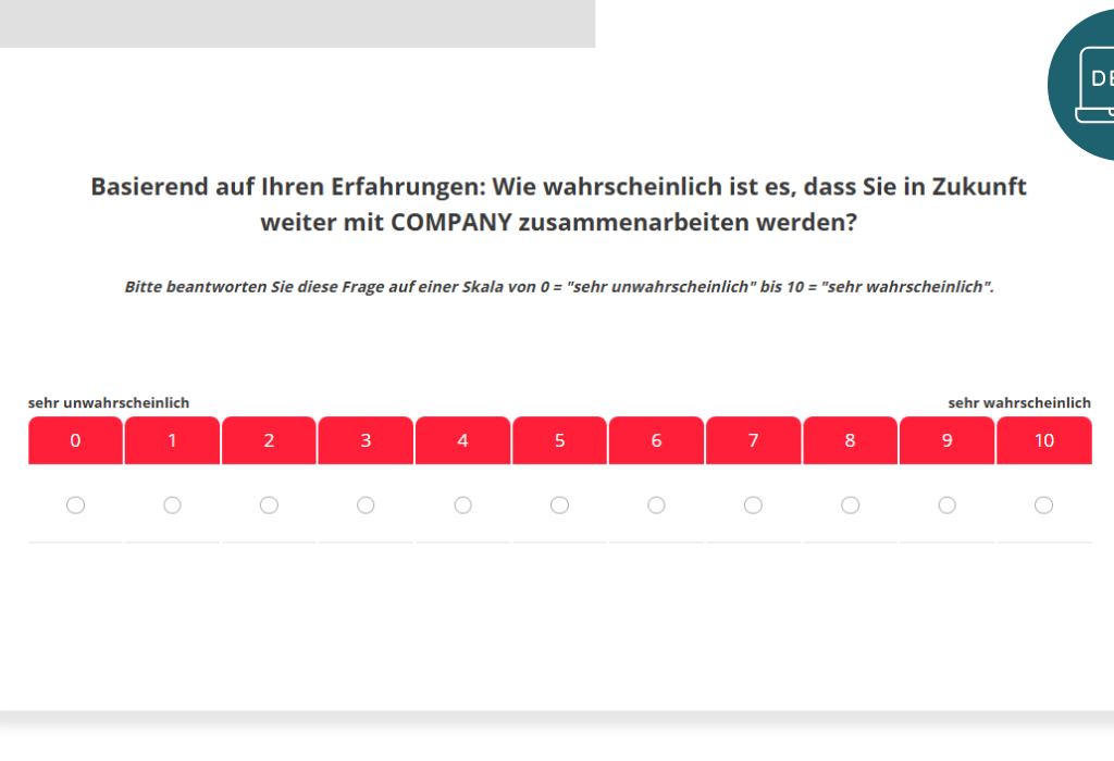 Demo-B2B-Befragung Logistik-Unternehmen