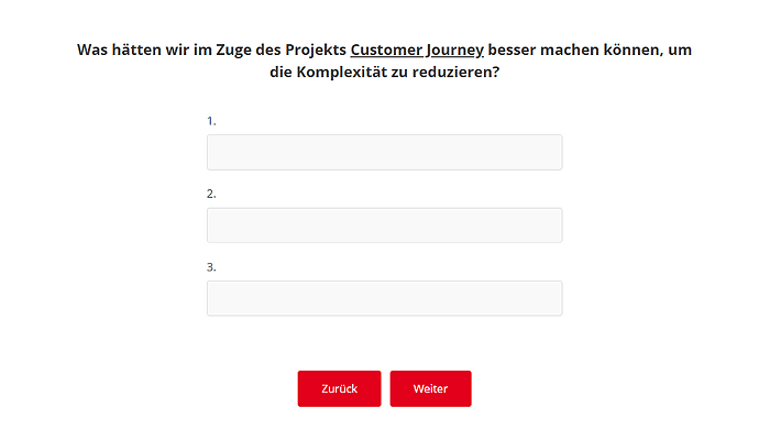 CES Demo-Item Reduktion Kundenaufwand