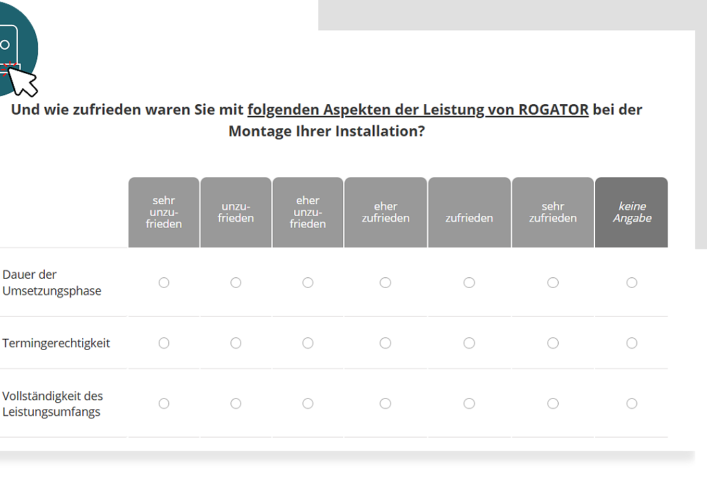 NPSplus kundenspezifische Detailfrage Beispiel