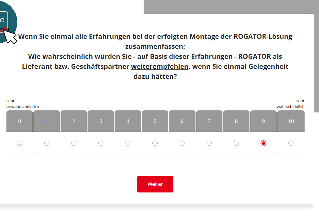 NPSplus Weiterempfehlungsbereitschaft Demo Befragung