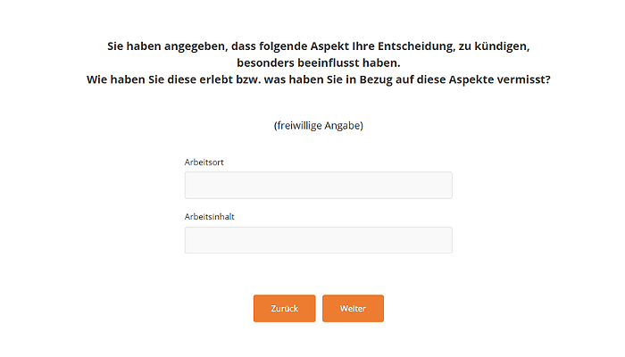 Exit-Feedback Demo Ausscheidegründe Mitarbeitende
