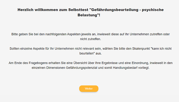 GBU Demo-Befragung Sebsttest