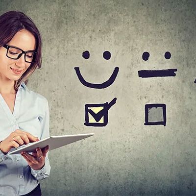 B2B-Umfrage Rücklaufquote.