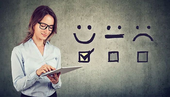 B2B-Umfrage Rücklaufquote.