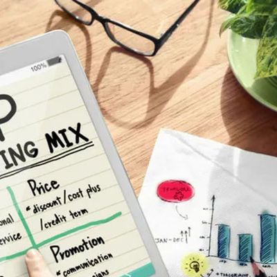 Kundenumfrage Marketing Mix.