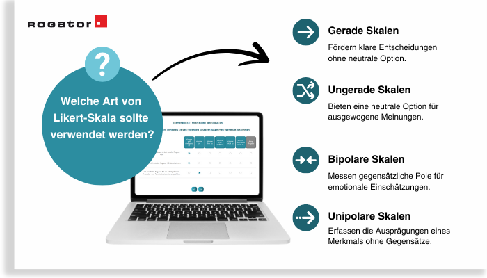 Kurzer Überblick der verschiedenen Arten der Likert-Skala und deren Vorteile