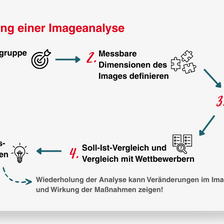 Schematischer Ablauf einer Imageanalyse inklusive Prozesschritte