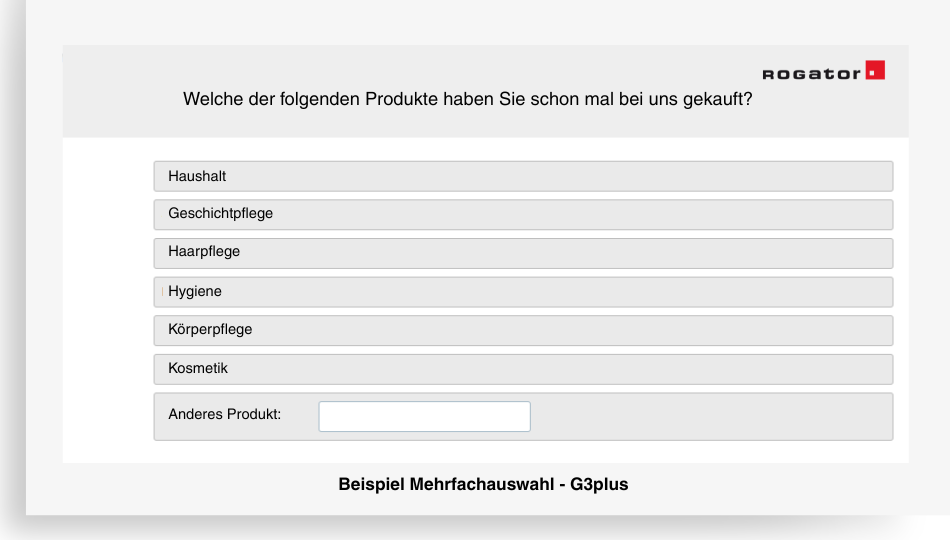 Eine Doppelmatrix besteht aus 2 Hälften, wodurch eine Aussage anhand 2 Kriterien gleichzeitig bewertet werden kann, z.B Zustimmung und Relevanz.