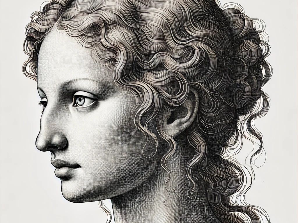 Bild einer Frau mit Höckernase, die die Gesichtharmonie stört