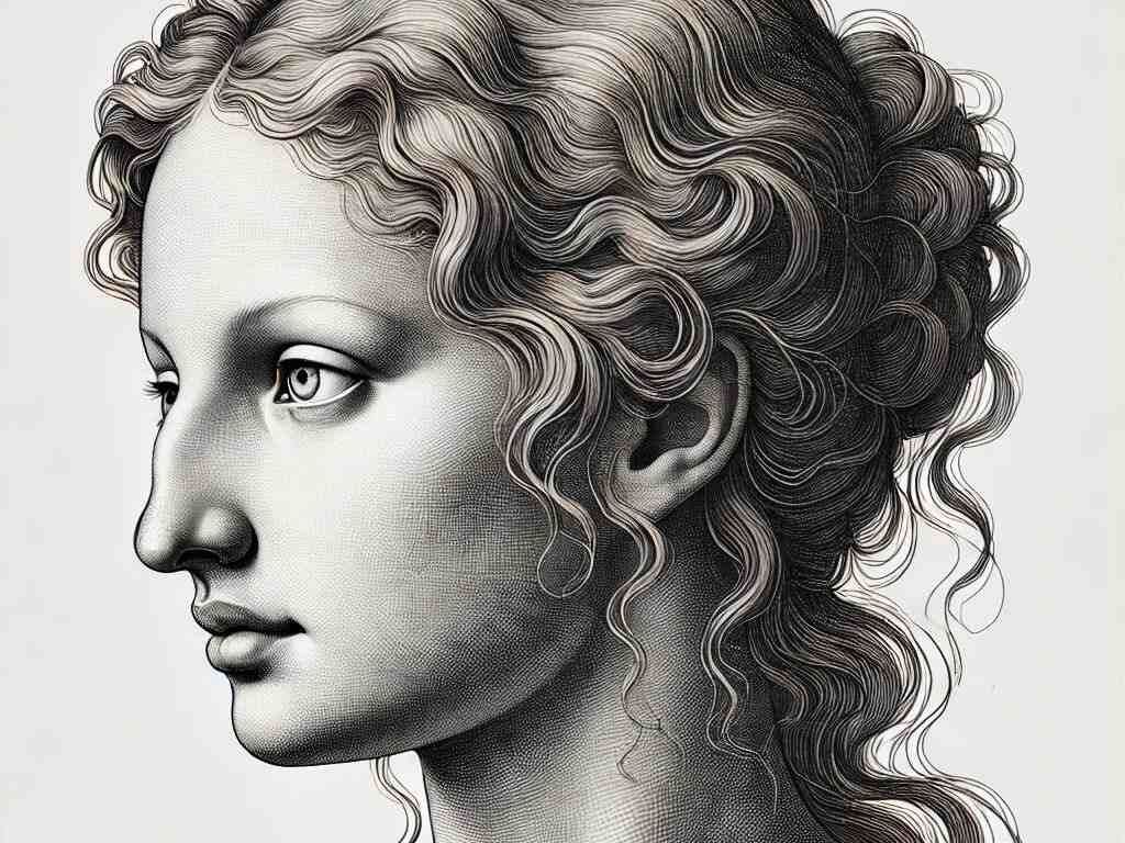 Illustration einer Höckernase