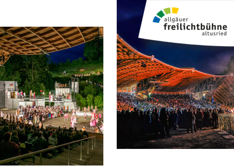  Europas schönste Freilichtbühne I Allgäuer Freilichtbühne Altusried Bildidee 