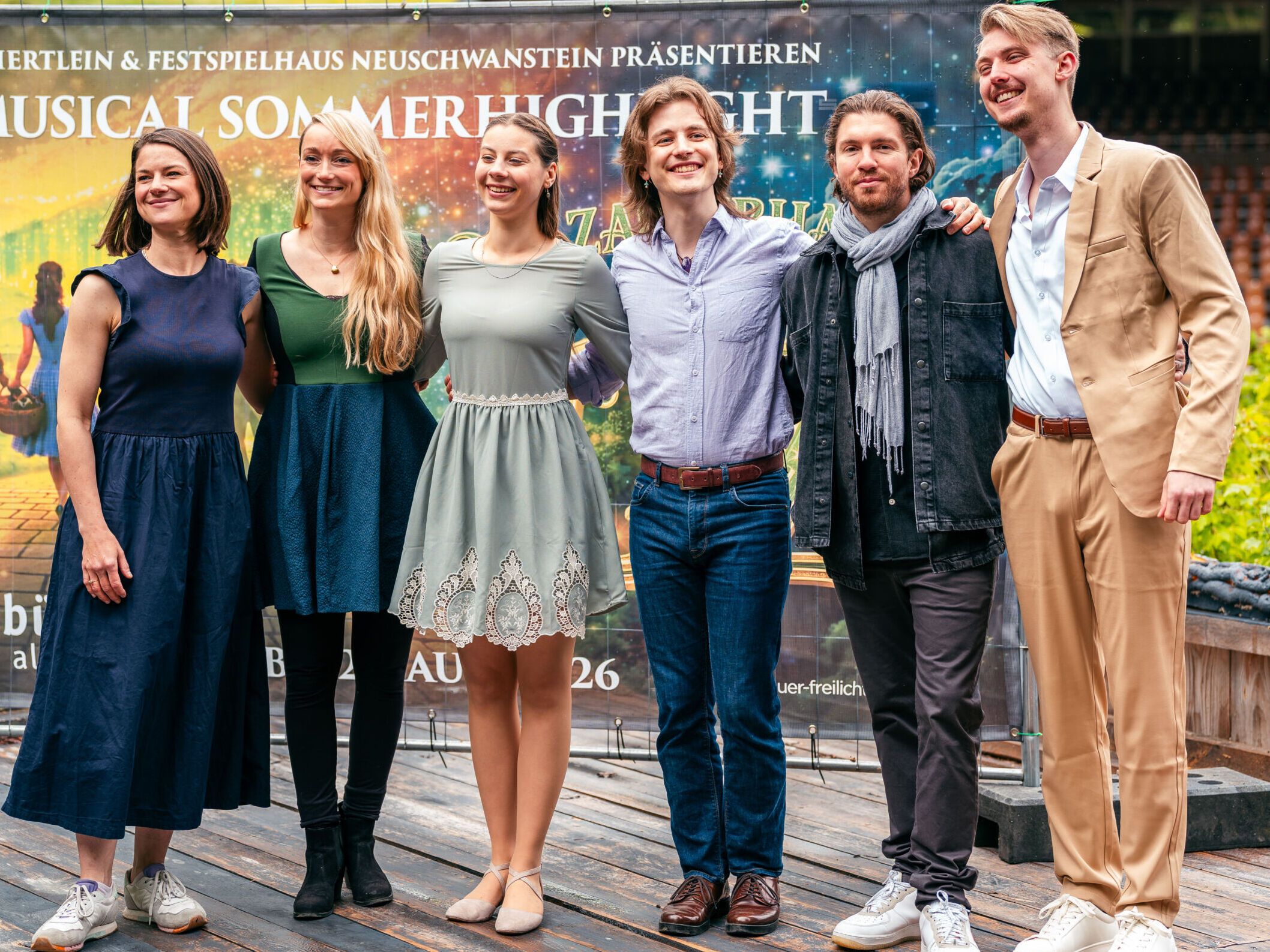 Besetzung der Aufführung vom Zauberer von Oz der Allgäuer Freilichtbühne, Sommerfestival 2026