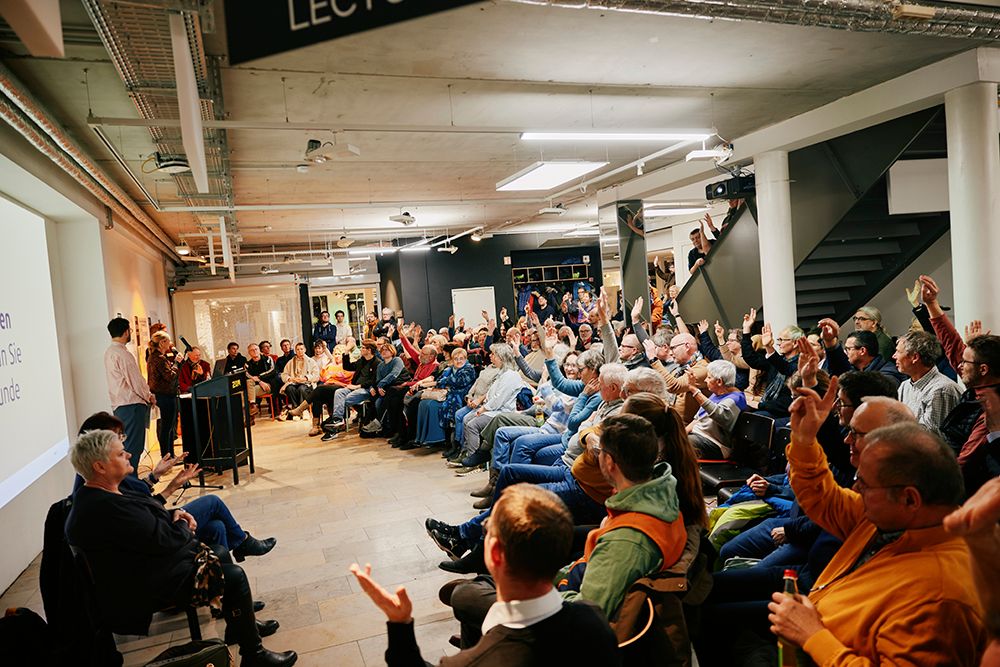 Blick auf das Veranstaltungssetting