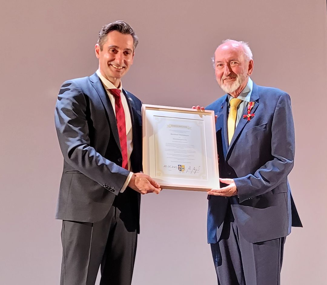 Bernhard Vesenmayer ist Ehrenbürger