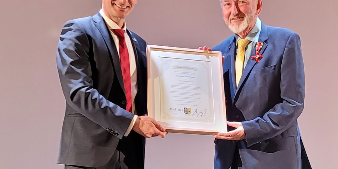 Bernhard Vesenmayer ist Ehrenbürger