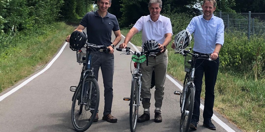 Neue Fahrradstraße zwischen Friedrichshafen und Eriskirch
