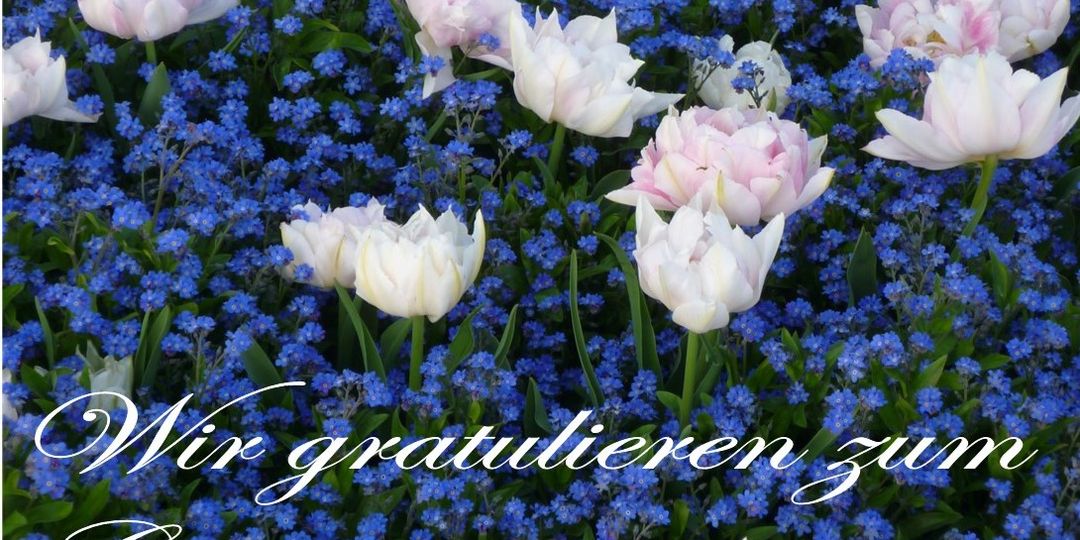 Wir gratulieren unseren Altersjubilaren im April