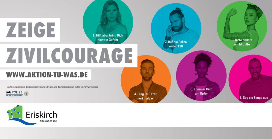 Zeige Zivilcourage! Tu was!