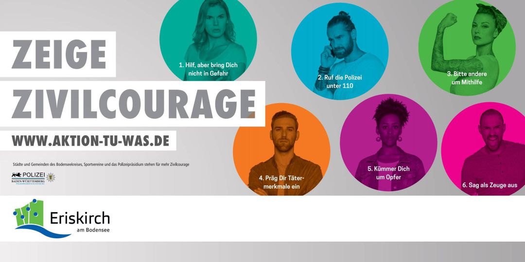 Zeige Zivilcourage! Tu was!