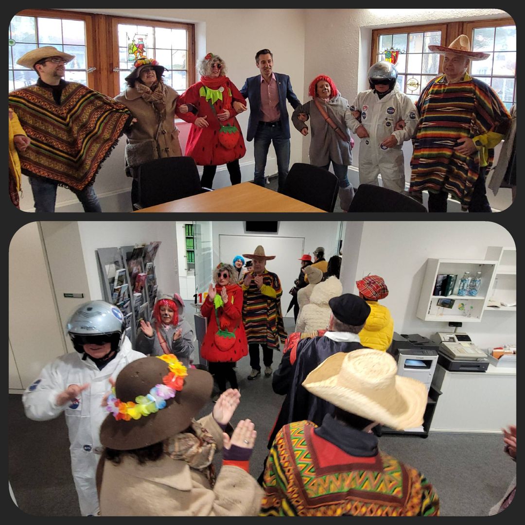 Vermummte Gestalten entern das Rathaus erneut