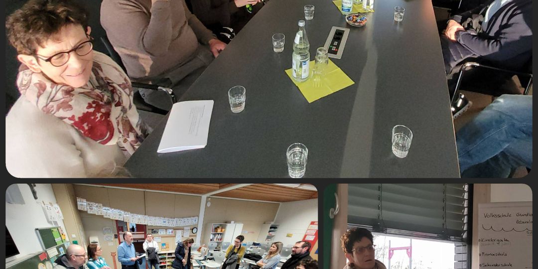 Schulbehörde Egnach/CH besucht die Irisschule