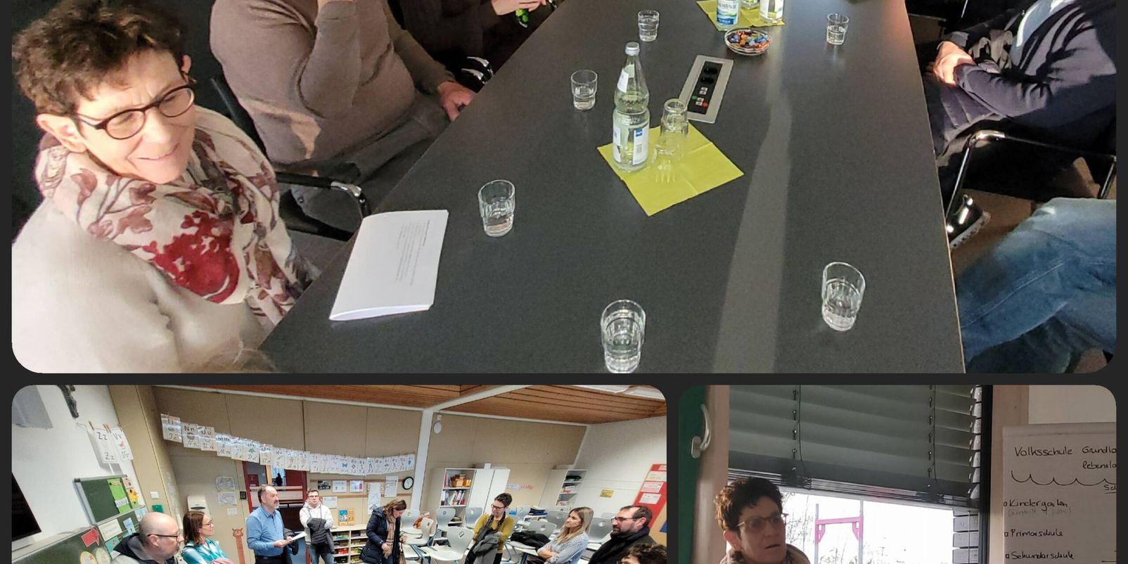 Schulbehörde Egnach/CH besucht die Irisschule