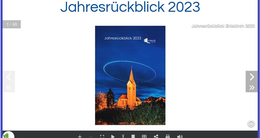 Jahresrückblick 2023: Was war los in Eriskirch ?