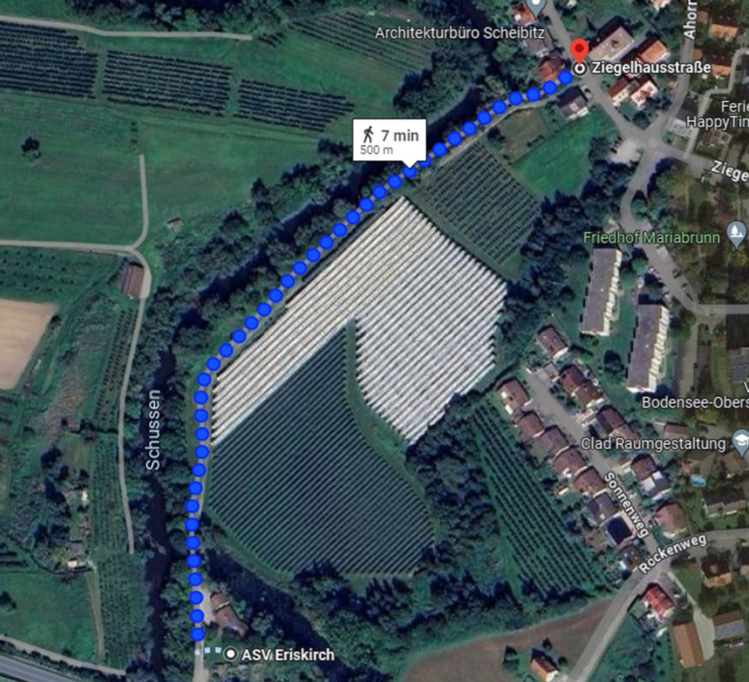 Geh- und Radweg zwischen Ziegelhausstr. u. Schusseninsel gesperrt