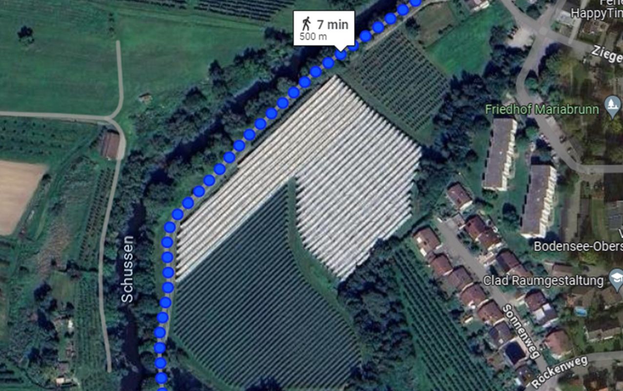 Geh- und Radweg zwischen Ziegelhausstr. u. Schusseninsel gesperrt