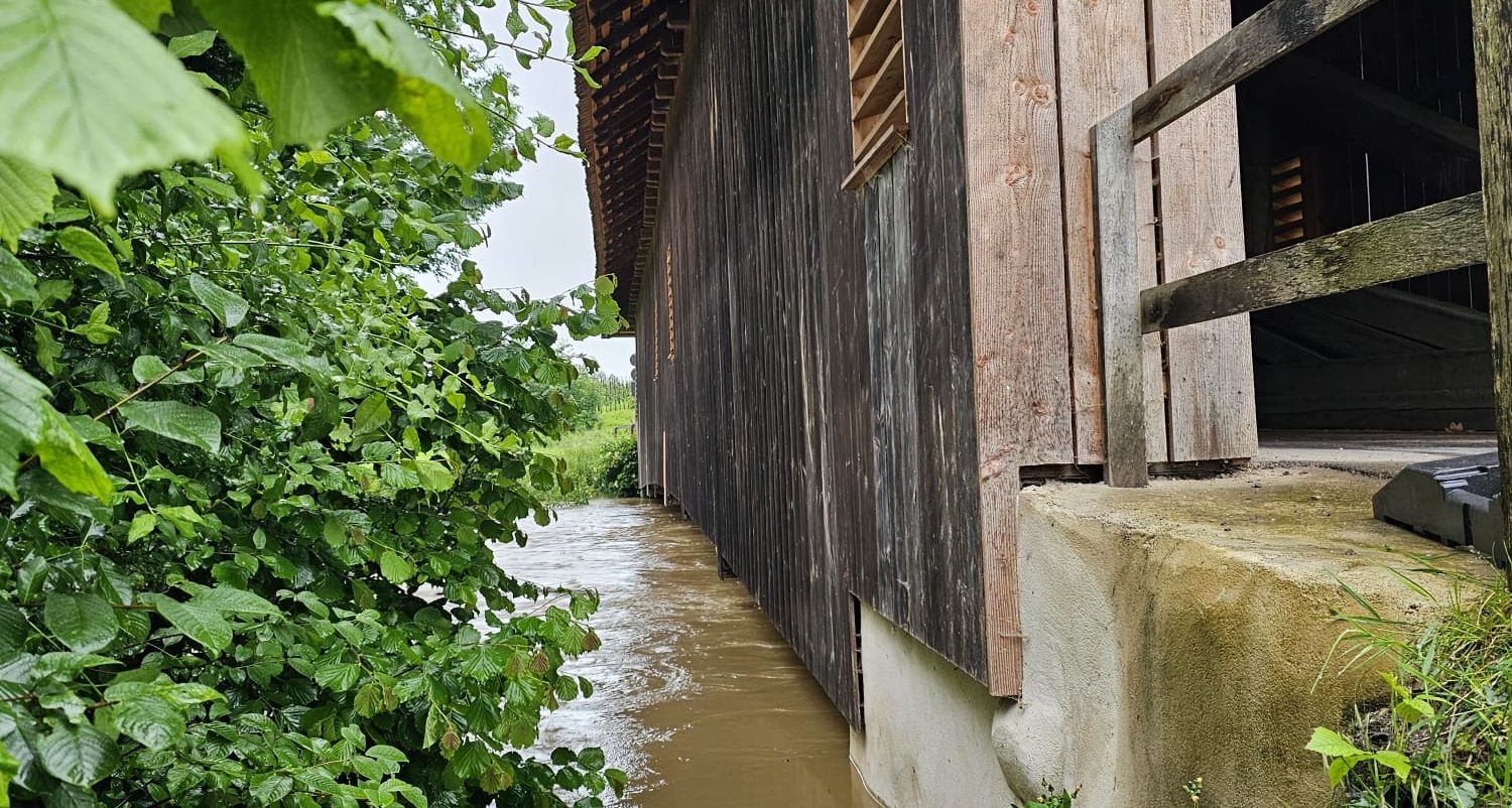Hochwasser: Dankeschön an die Gemeinde Meckenbeuren!