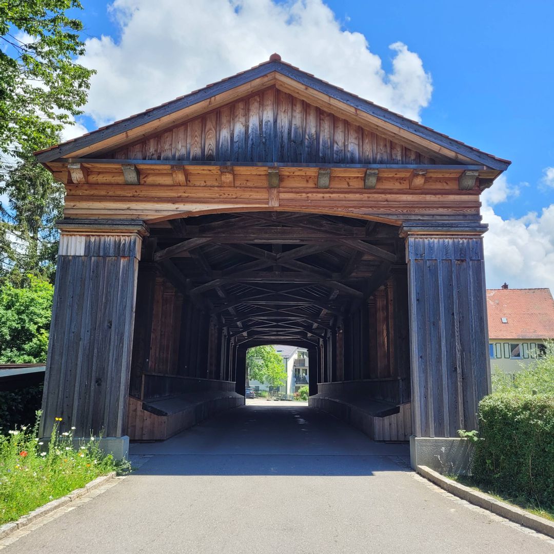 Hochwasser: Holzbrücke Eriskirch und Schwediweg wieder offen