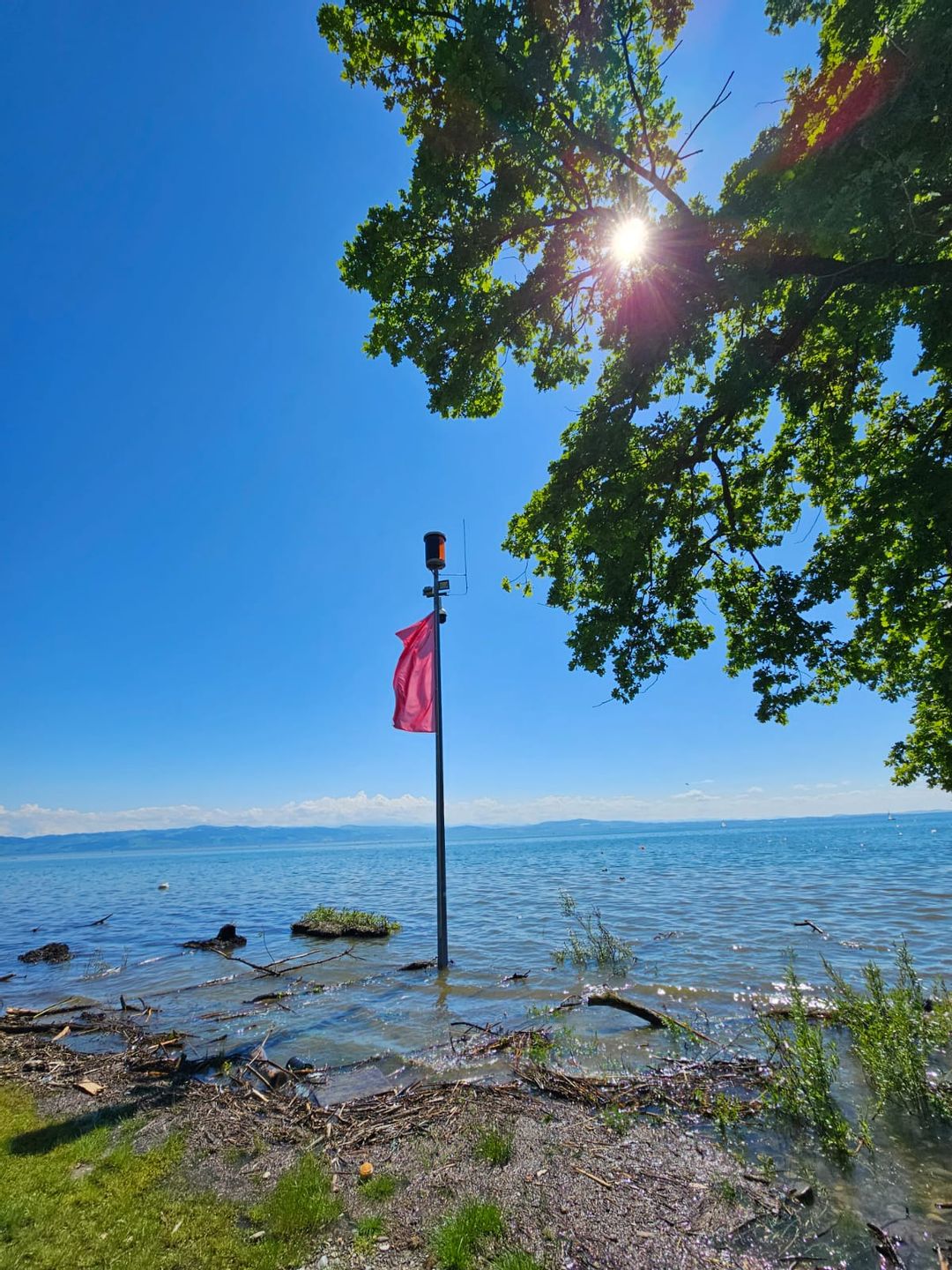 Hochwasser: Badeverbot für den Bodensee