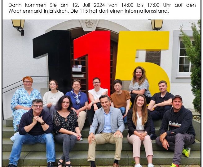 Die 115 persönlich treffen?