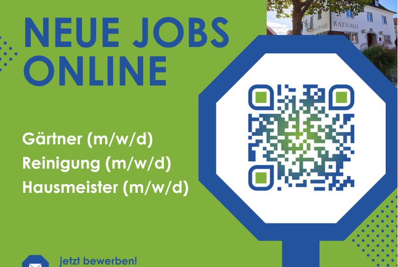 Arbeiten bei der Gemeinde: Kolleginnen und Kollegen gesucht!