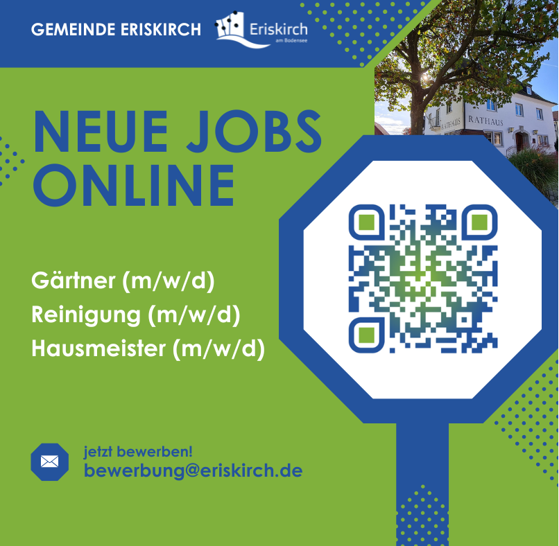 Arbeiten bei der Gemeinde: Kolleginnen und Kollegen gesucht!