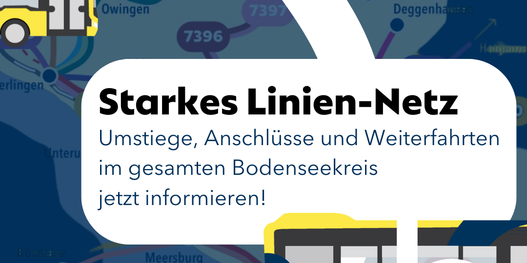 Starke Linien im Bodenseekreis – Ausbau des Busnetzes bringt viele Vorteile für Fahrgäste