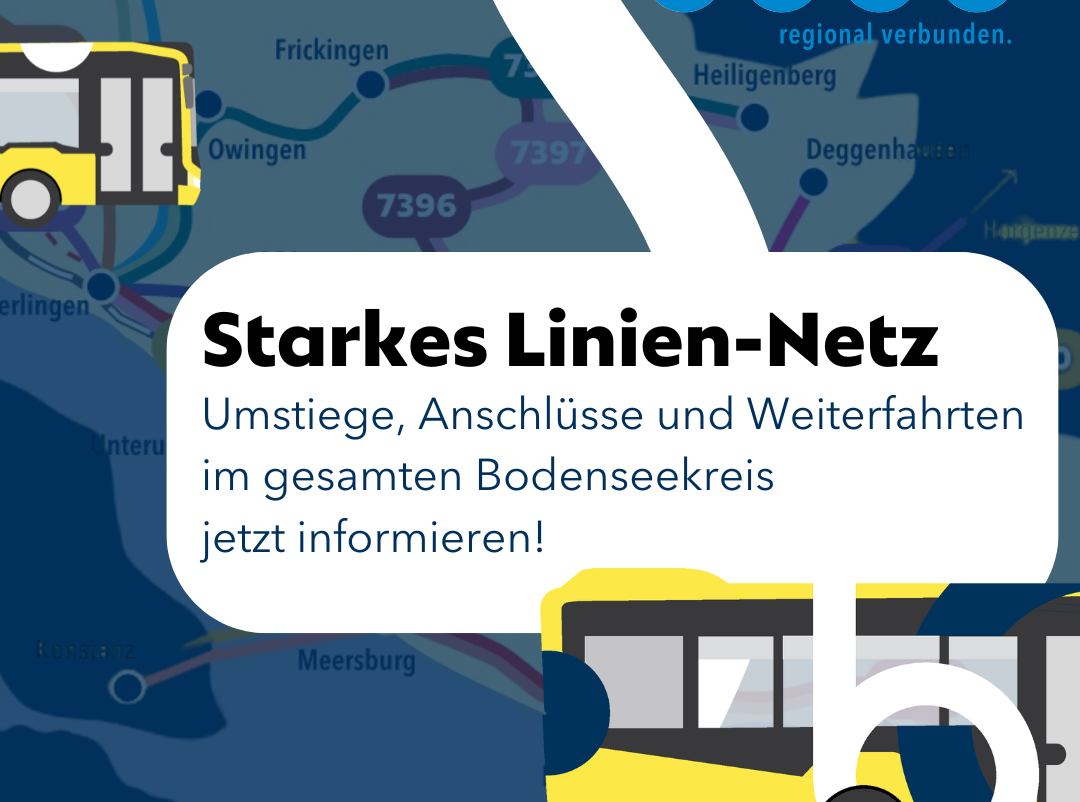 Starke Linien im Bodenseekreis – Ausbau des Busnetzes bringt viele Vorteile für Fahrgäste