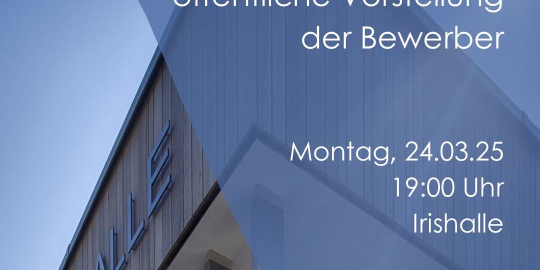 Bürgermeisterwahl 2025: Bewerbervorstellung