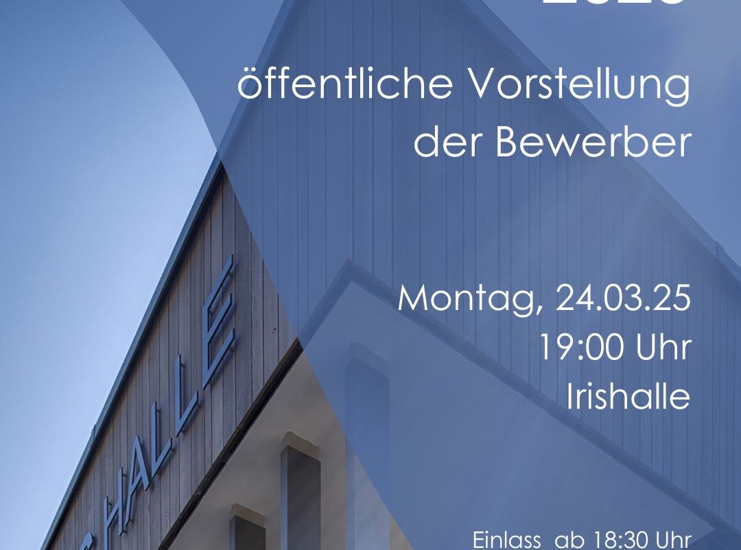 Bürgermeisterwahl 2025: Bewerbervorstellung