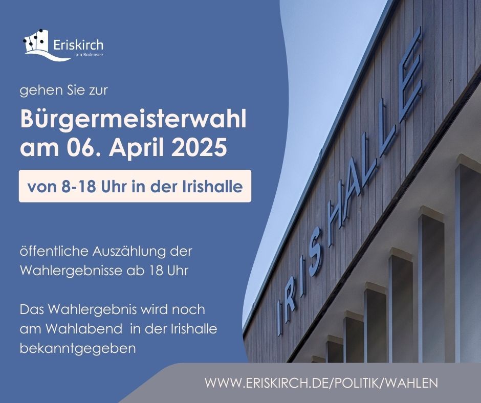 Bürgermeisterwahl am kommenden Sonntag