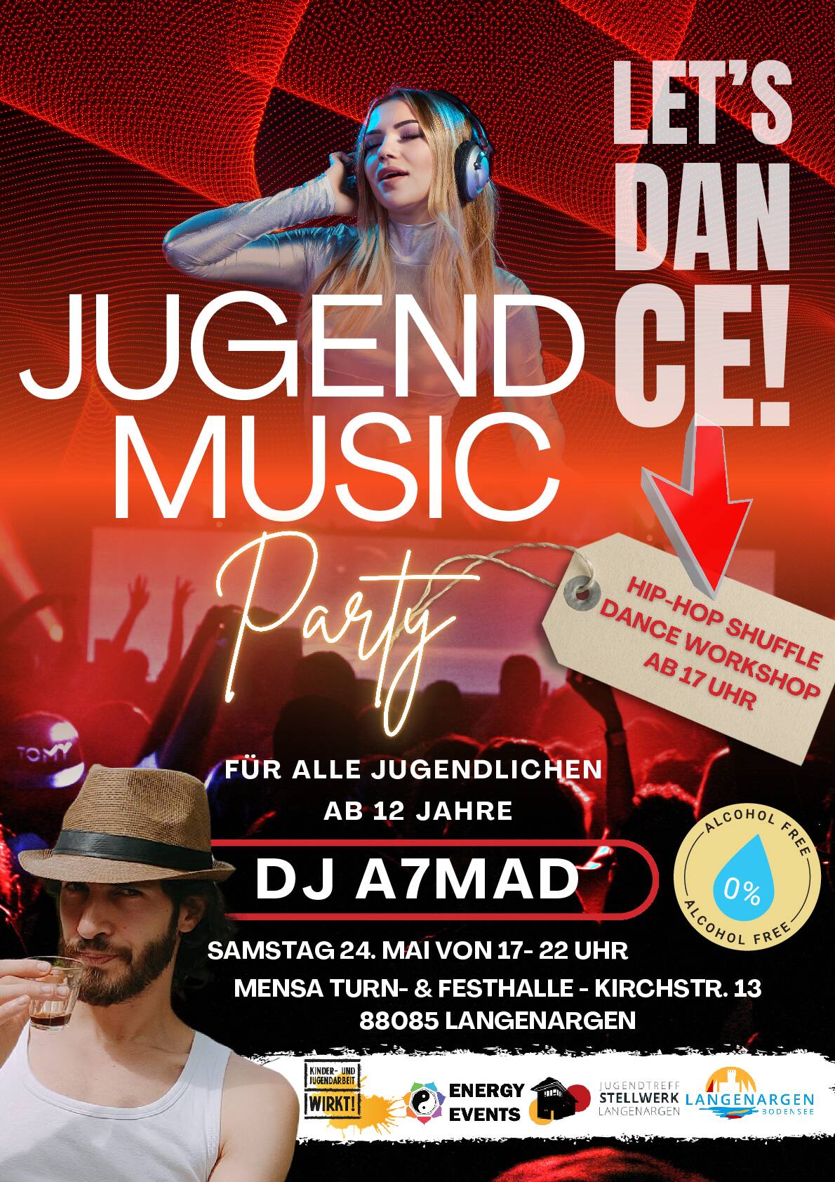 Bald ist es wieder soweit: Jugendmusikparty in Langenargen!