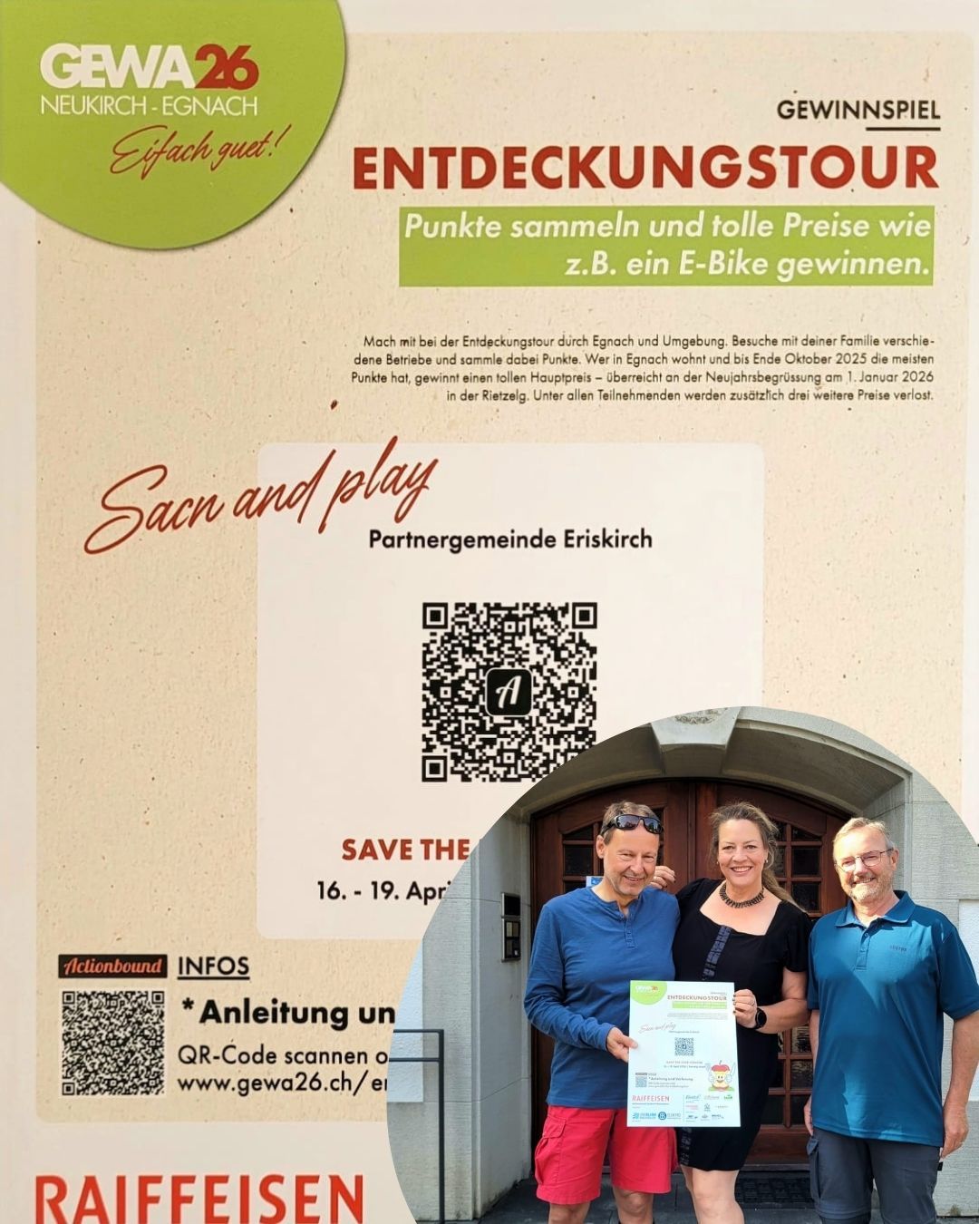 Egnacher Entdeckungstour startet am Wochenende