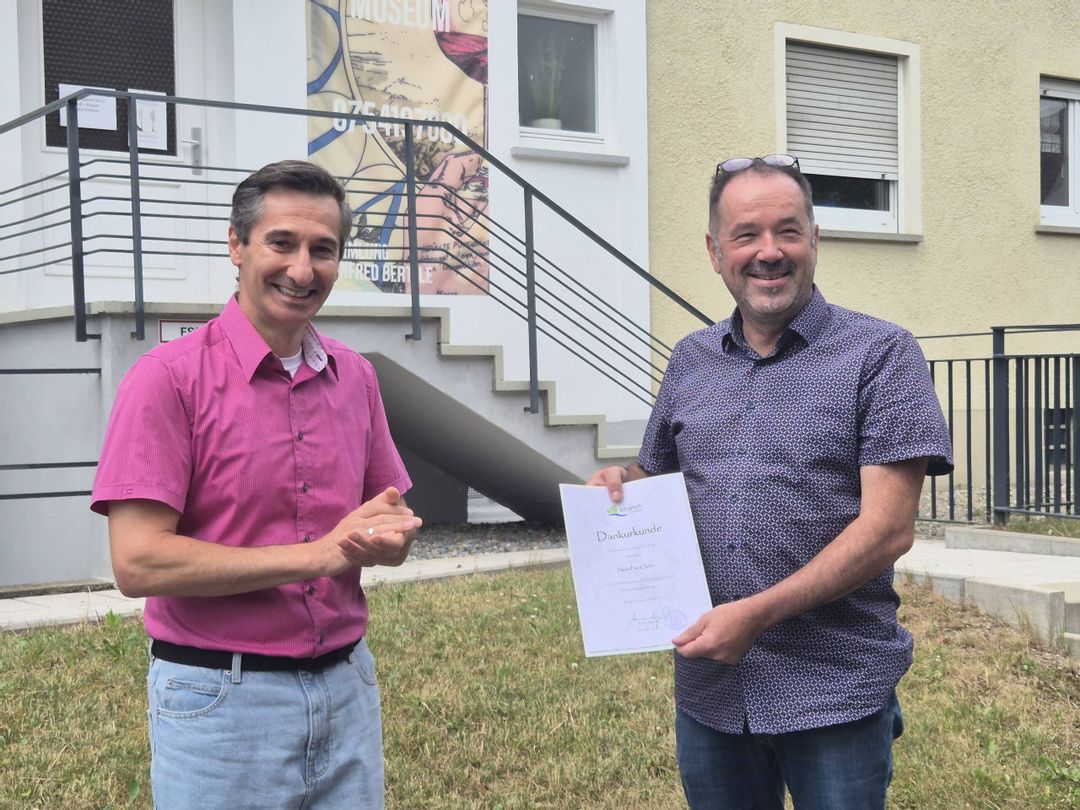 10 Jahre im Bauamt der Gemeinde Eriskirch: Frank Jehle feiert sein Dienstjubiläum