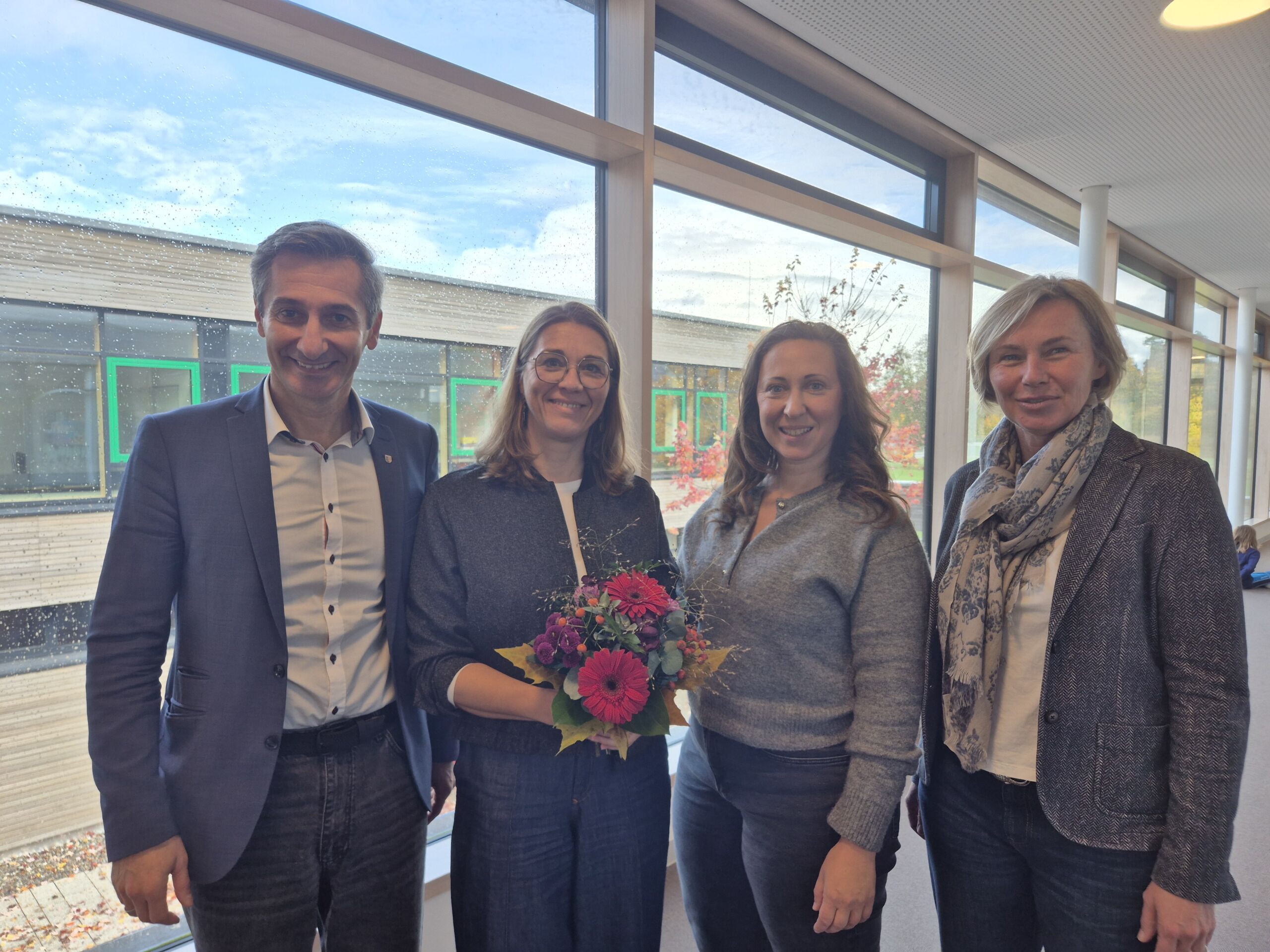 Foto von Links nach rechts: Arman Aigner, Nicole Runge, Eva Pongratz, Susanne Biermann